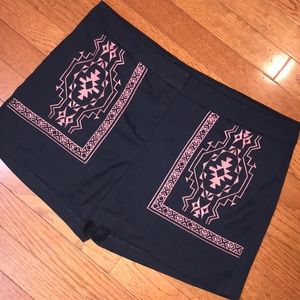 Cute Embroidered Shorts
